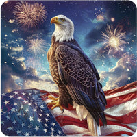Reouinty Wooden Eagle Flag Puzzle image 1
