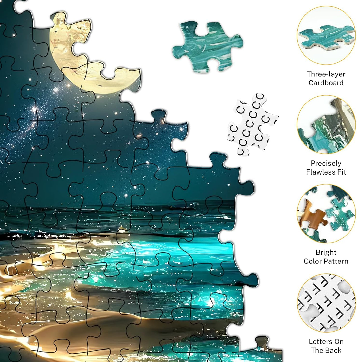 Moonlight Sparkling Beach — view 3