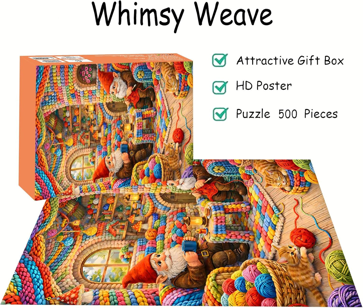 Gnome Knitting — view 5