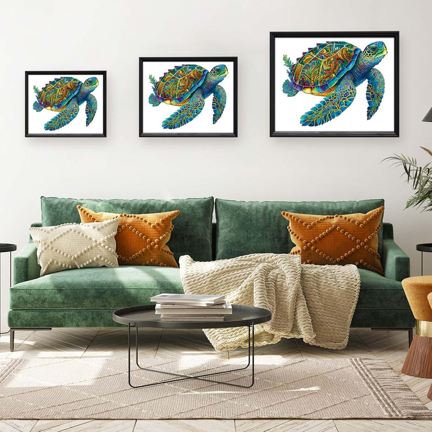 Mys Aurora Wooden Sea Turtle — view 3