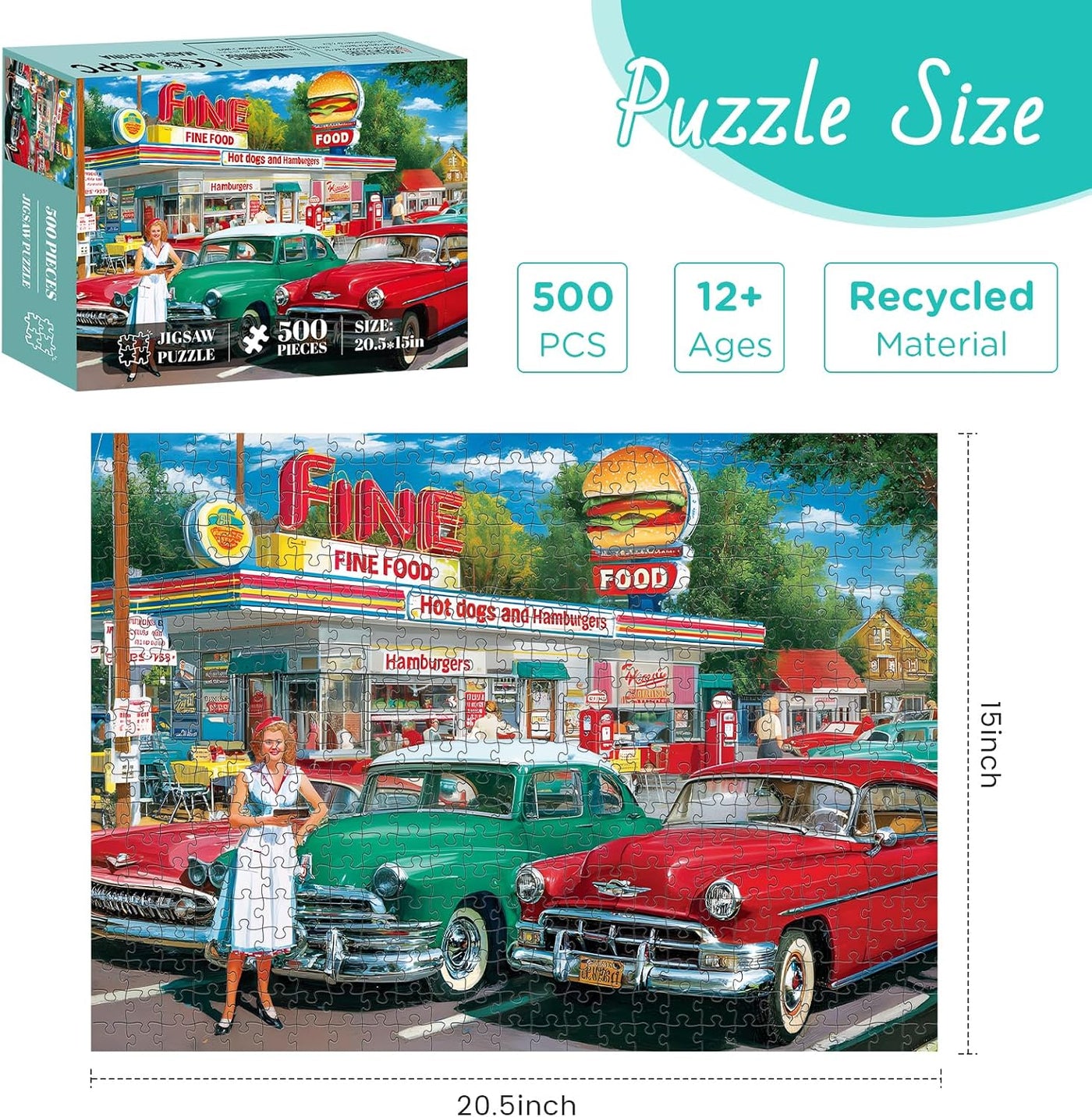 Retro Car & Food Station — view 7