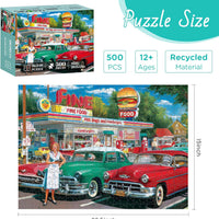 Retro Car & Food Station image 7