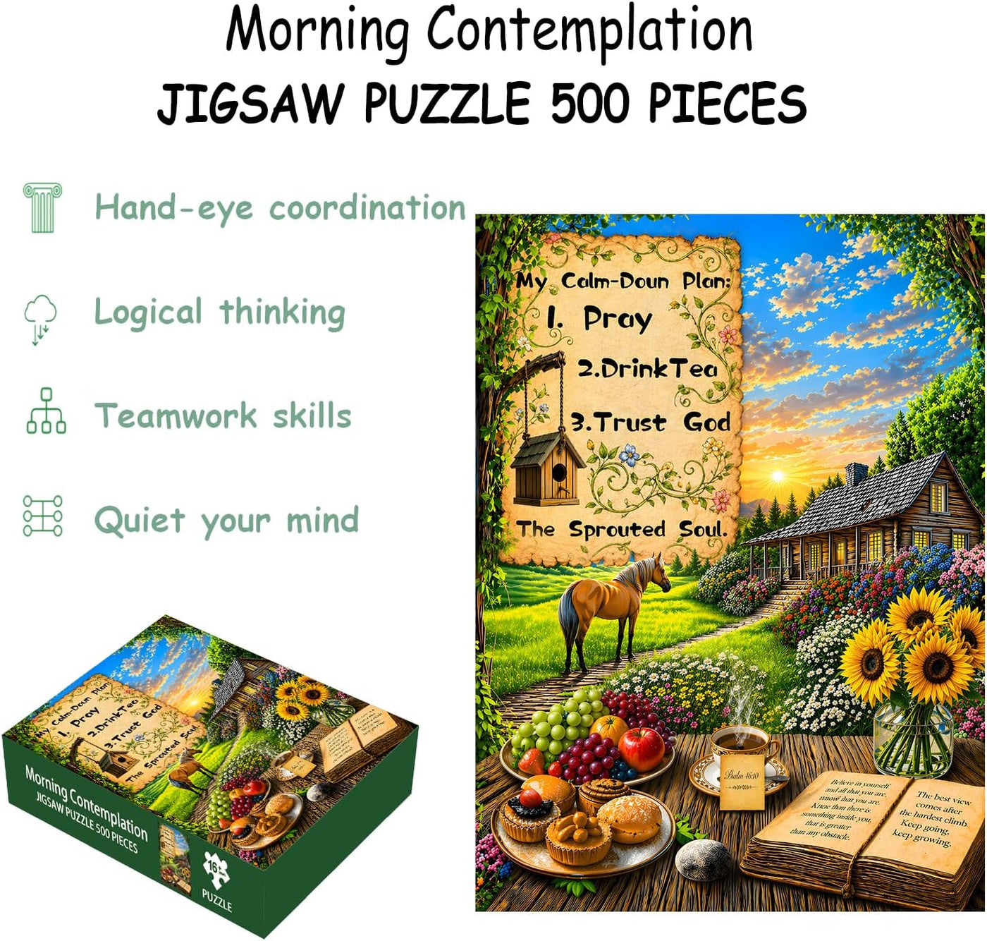 Morning Cottage Landscape — view 7