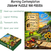 Morning Cottage Landscape image 7