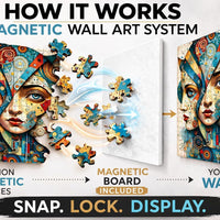 Magnetic Wall Art Puzzle image 8
