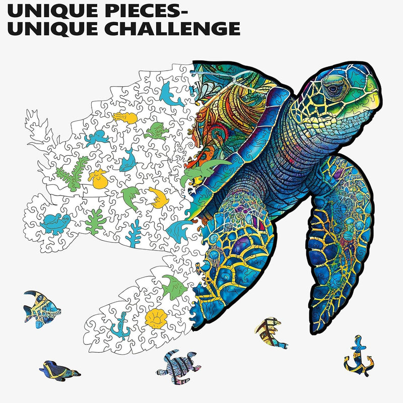 Mys Aurora Wooden Sea Turtle — detail 8