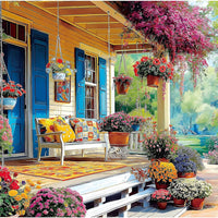 Colorful Garden & Vibrant Porch image 5