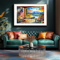 Cozy Lakeside Cabin & Sunset Landscape image 2