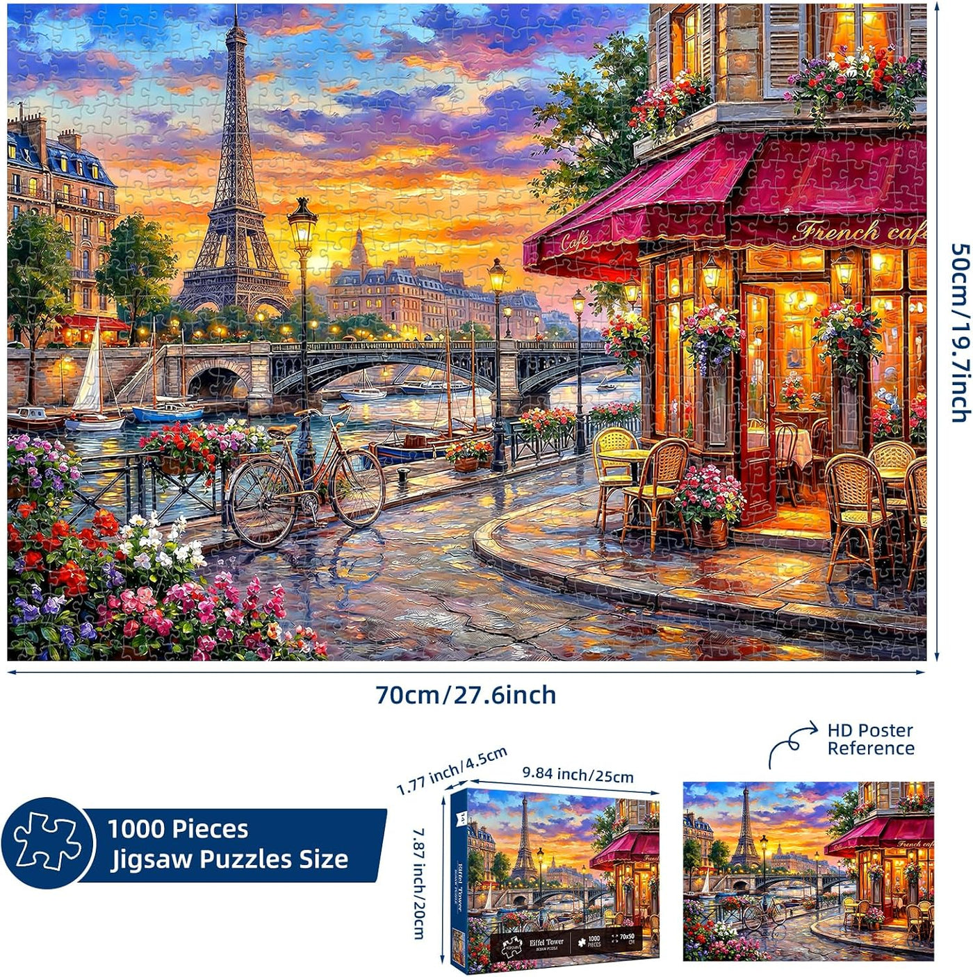 Scenic Eiffel Tower — view 3