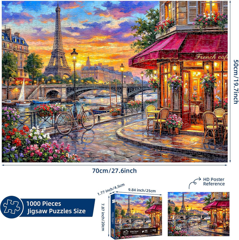 Scenic Eiffel Tower — detail 3