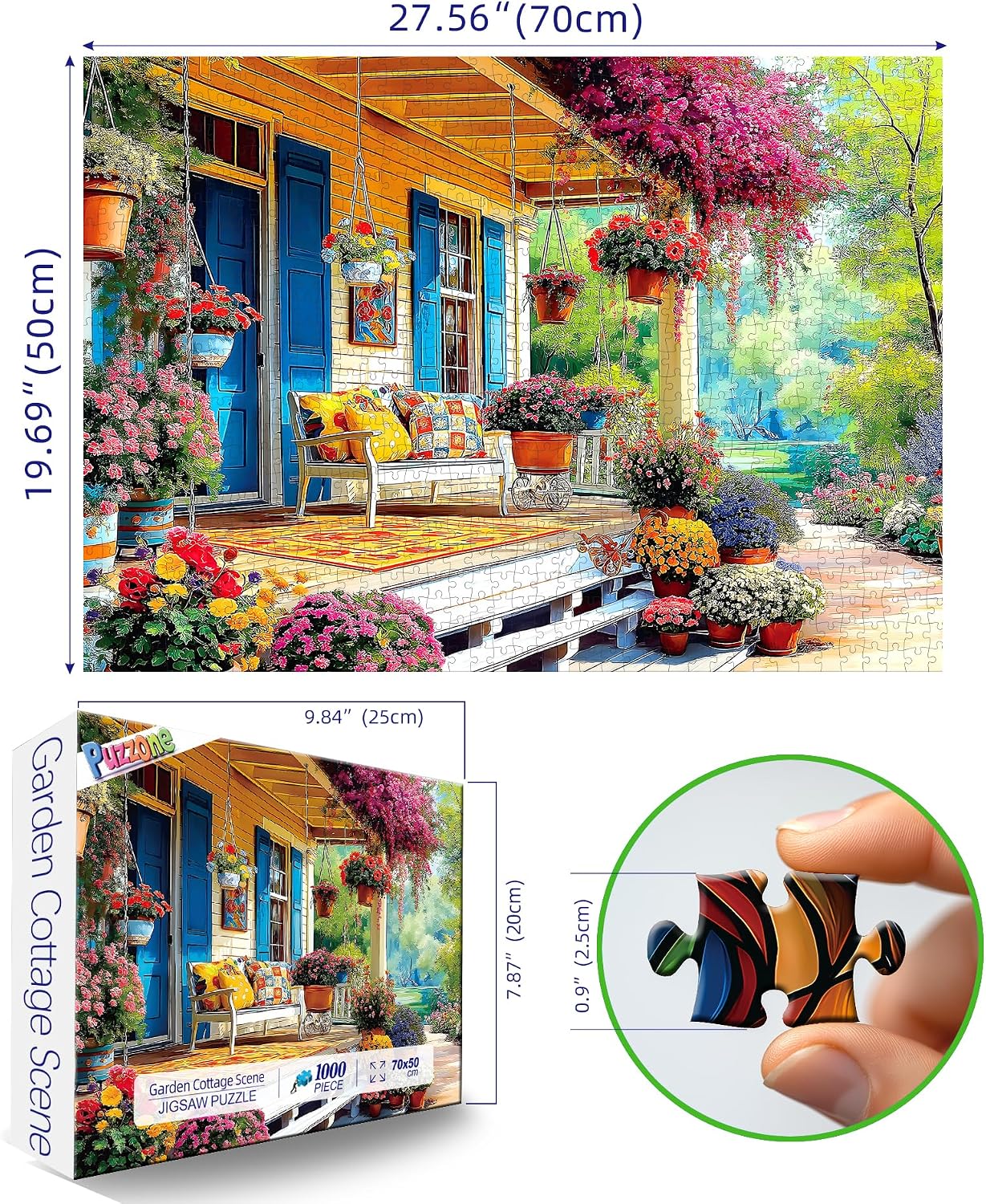 Colorful Garden & Vibrant Porch — view 4