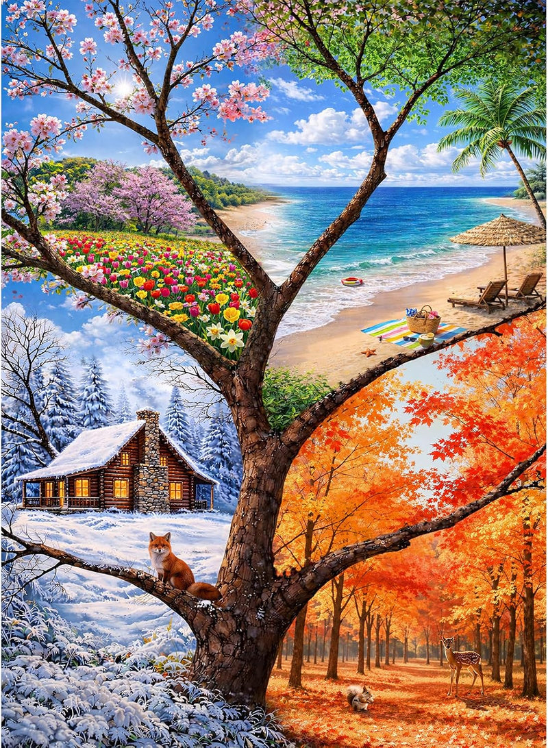 Four Seasons – Tree of Seasons — detail 7