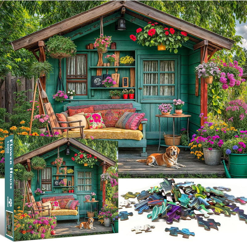 TangMosaic Flower House — detail 1