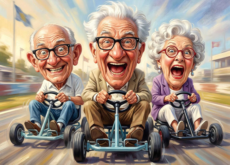 Elderly Go-Kart Race — detail 6