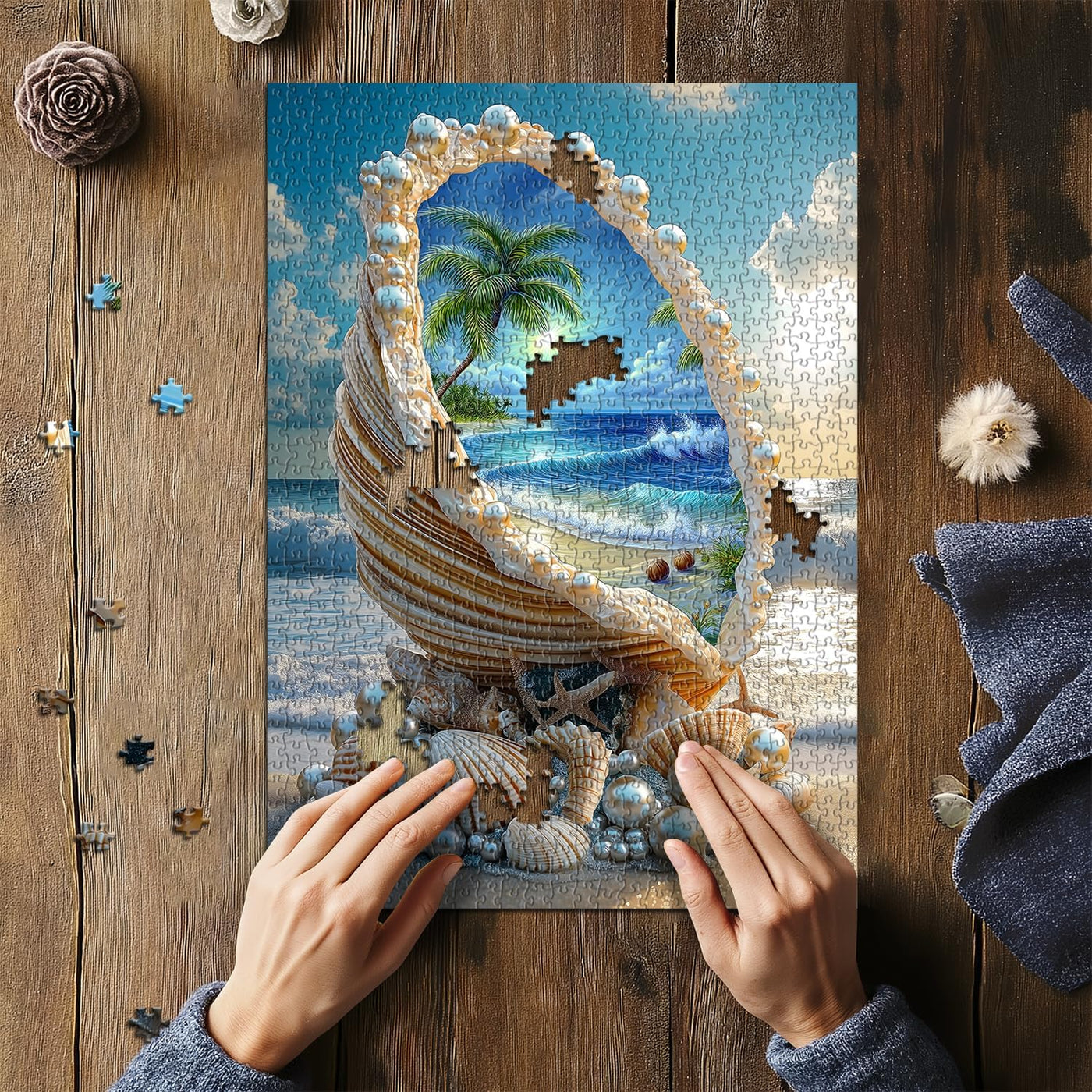 Summer Marine Jewel Seashell — view 9