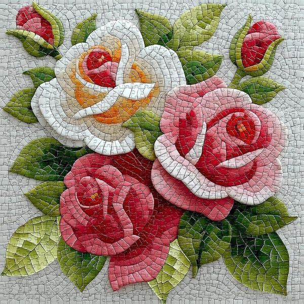 Mosaic Rose