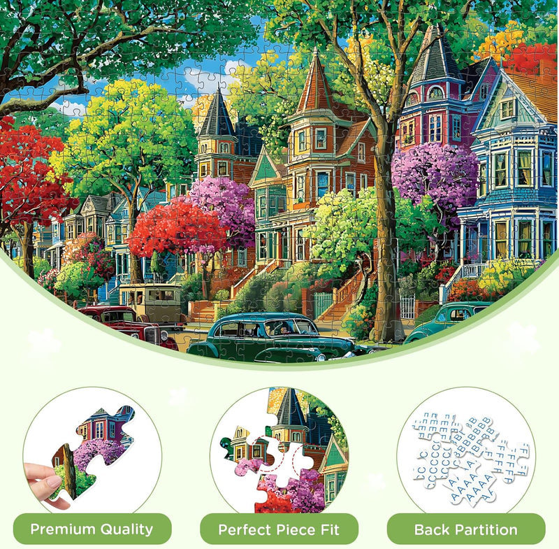 Colorful City Scene — detail 6