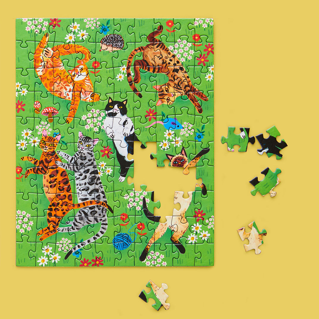 Cat Nap 100 Piece Jigsaw Puzzle - World of Puzzle