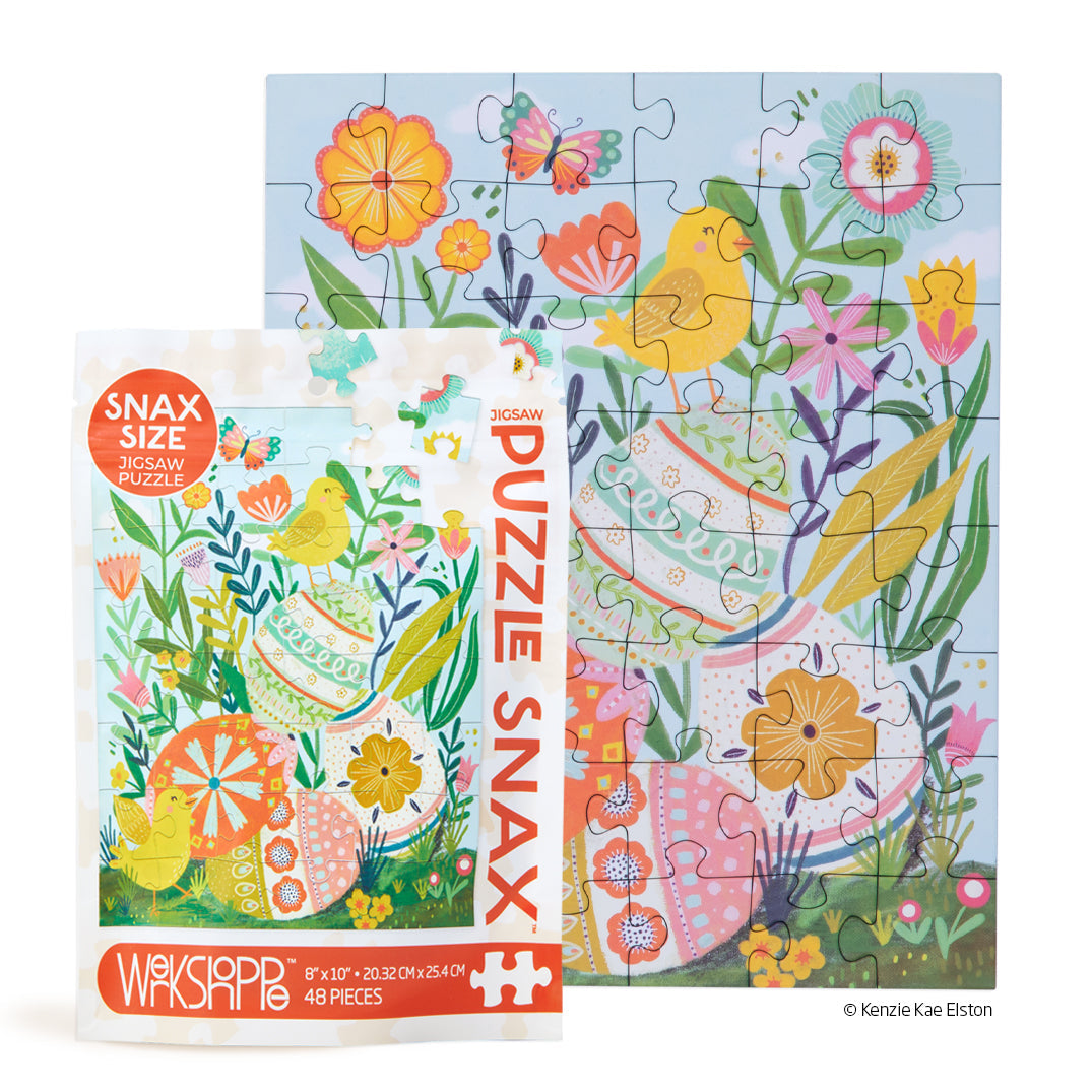 Easter Garden 48 Piece Puzzle Snax - World of Puzzle