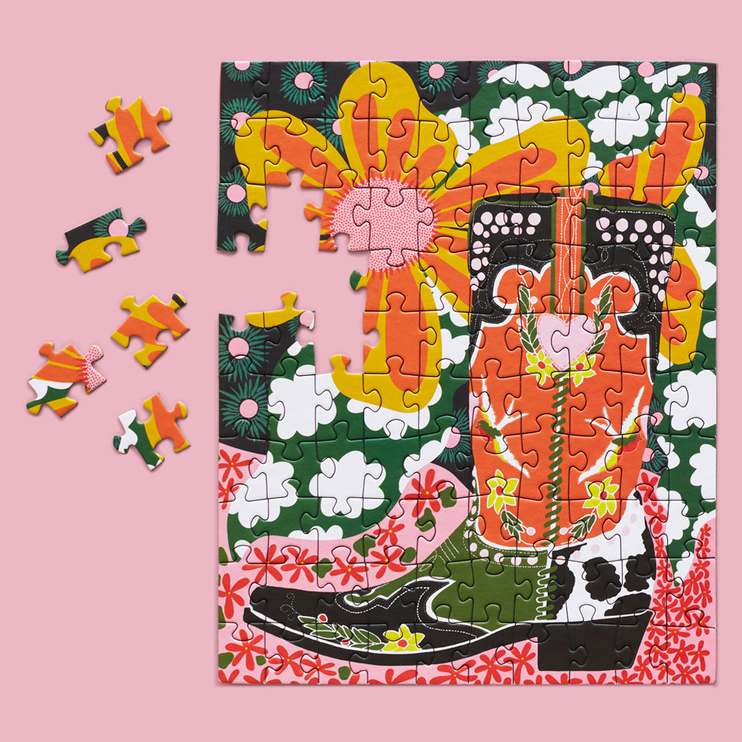 Fancy Boots 100 Piece Puzzle Snax - World of Puzzle