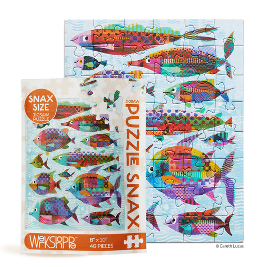 Fishes 48 Piece Puzzle Snax - World of Puzzle