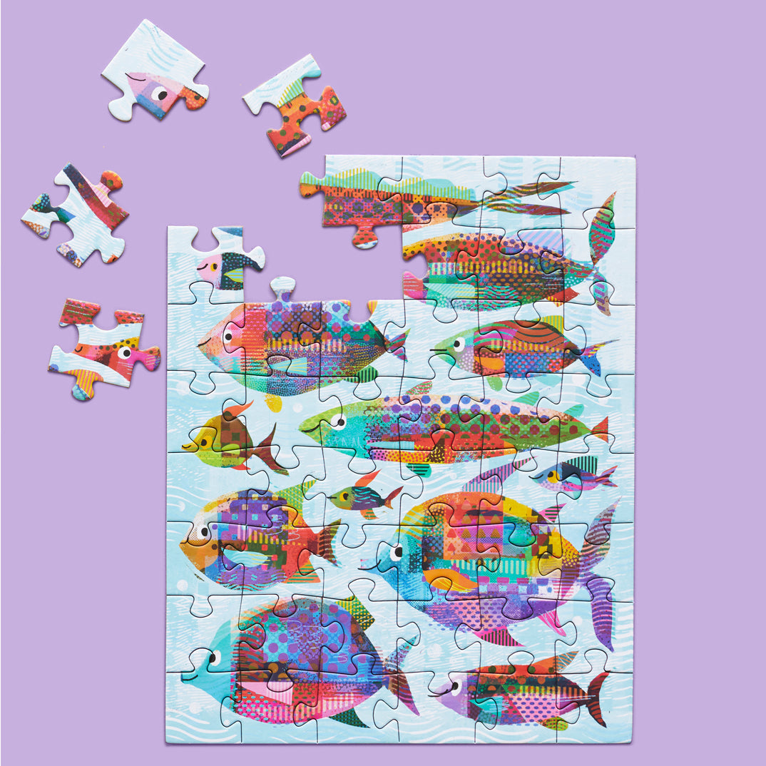 Fishes 48 Piece Puzzle Snax - World of Puzzle