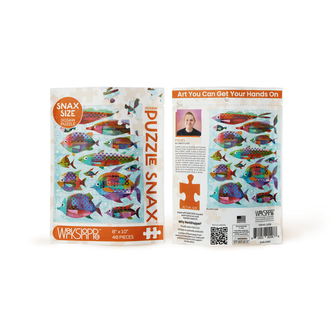 Fishes 48 Piece Puzzle Snax - World of Puzzle