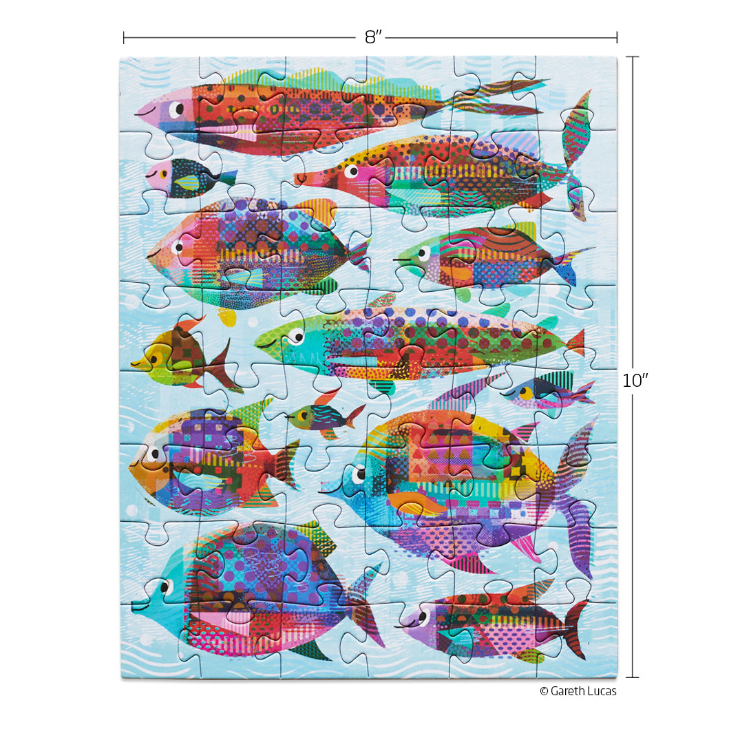 Fishes 48 Piece Puzzle Snax - World of Puzzle