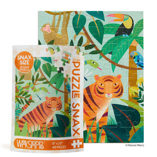 In the Jungle 48 Piece Jigsaw Puzzle Snax - World of Puzzle