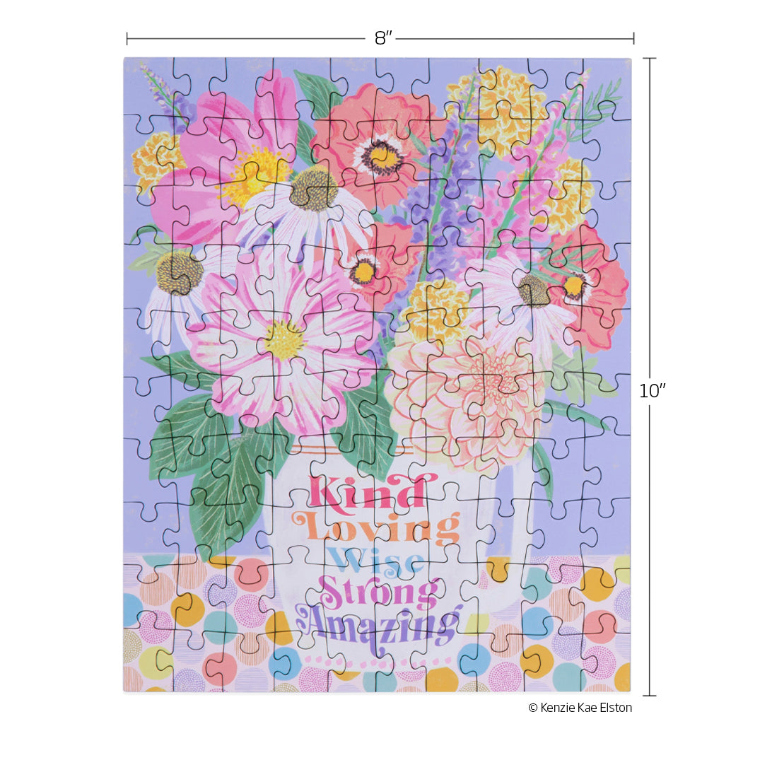 Kind Loving Strong 100 Piece Puzzle Snax - World of Puzzle