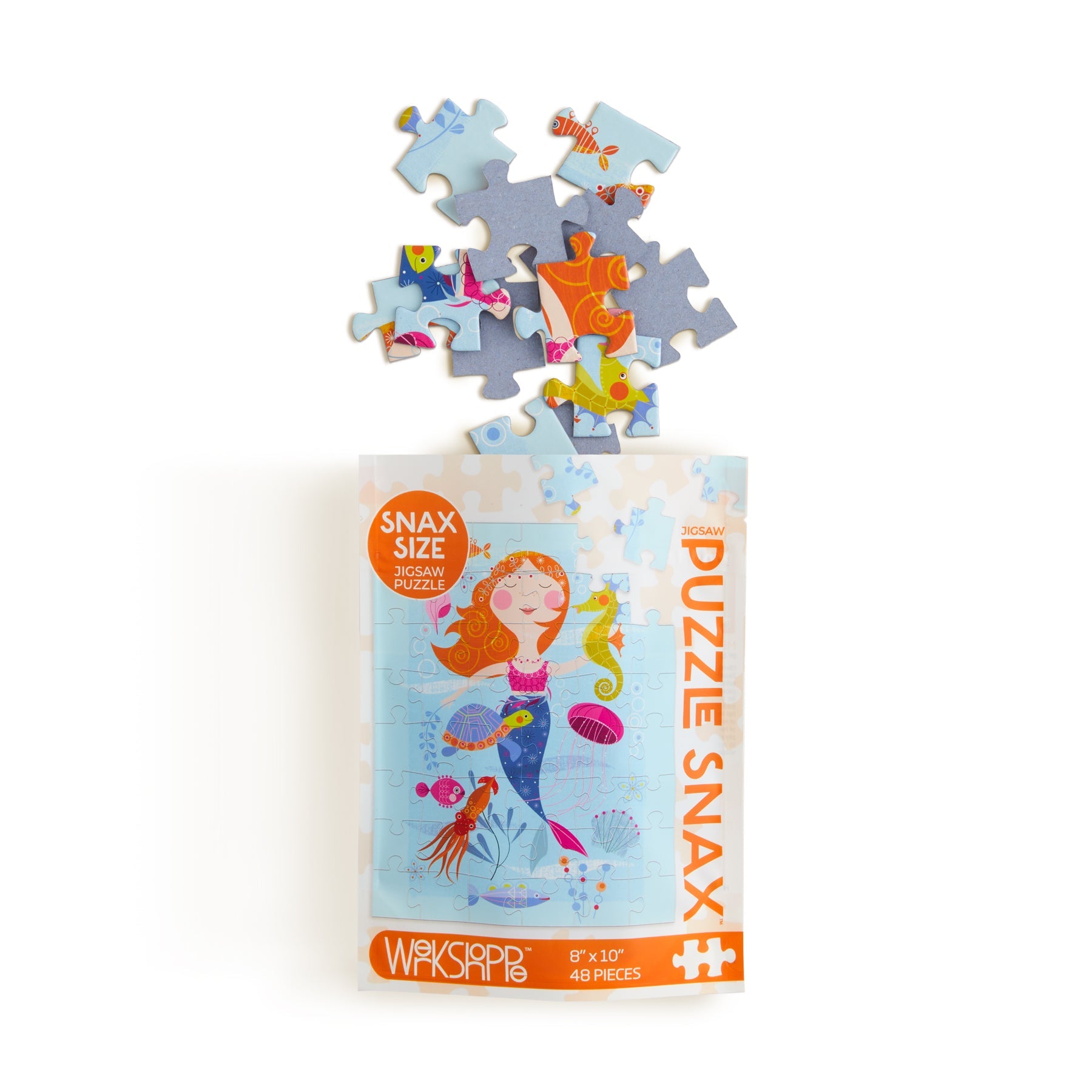 Mermaid and Friends 48 Piece Jigsaw Puzzle Snax - World of Puzzle