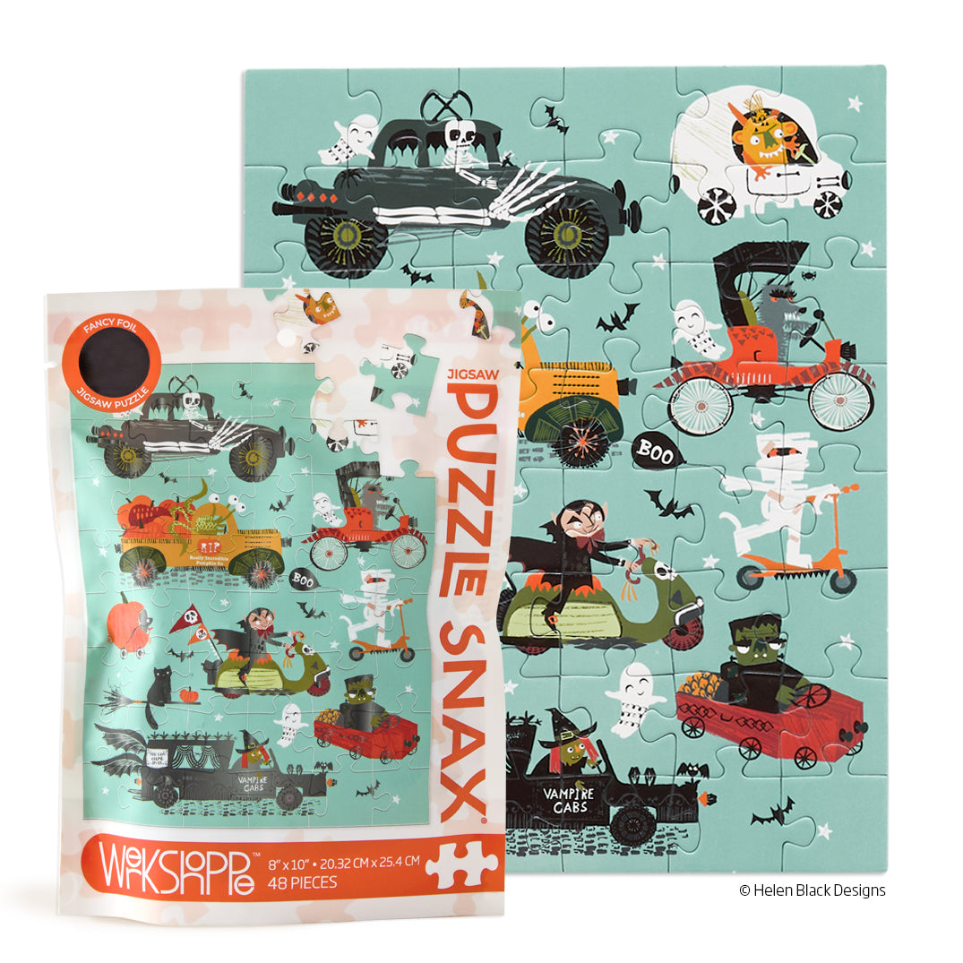 Monster Cars 48 Piece Puzzle Snax - World of Puzzle