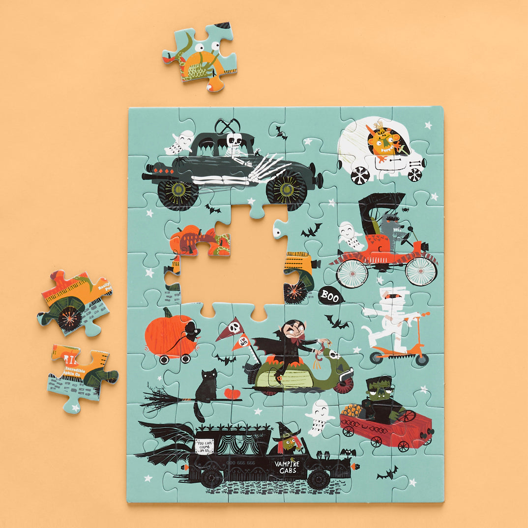 Monster Cars 48 Piece Puzzle Snax - World of Puzzle