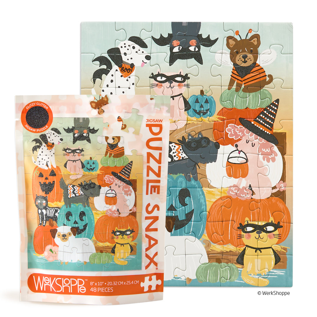 Pumpkin Patch 48 Piece Puzzle Snax - World of Puzzle