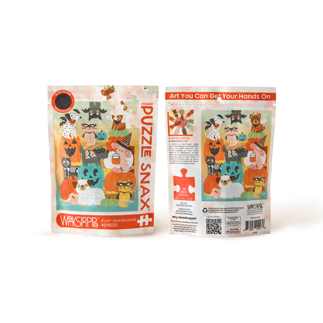 Pumpkin Patch 48 Piece Puzzle Snax - World of Puzzle