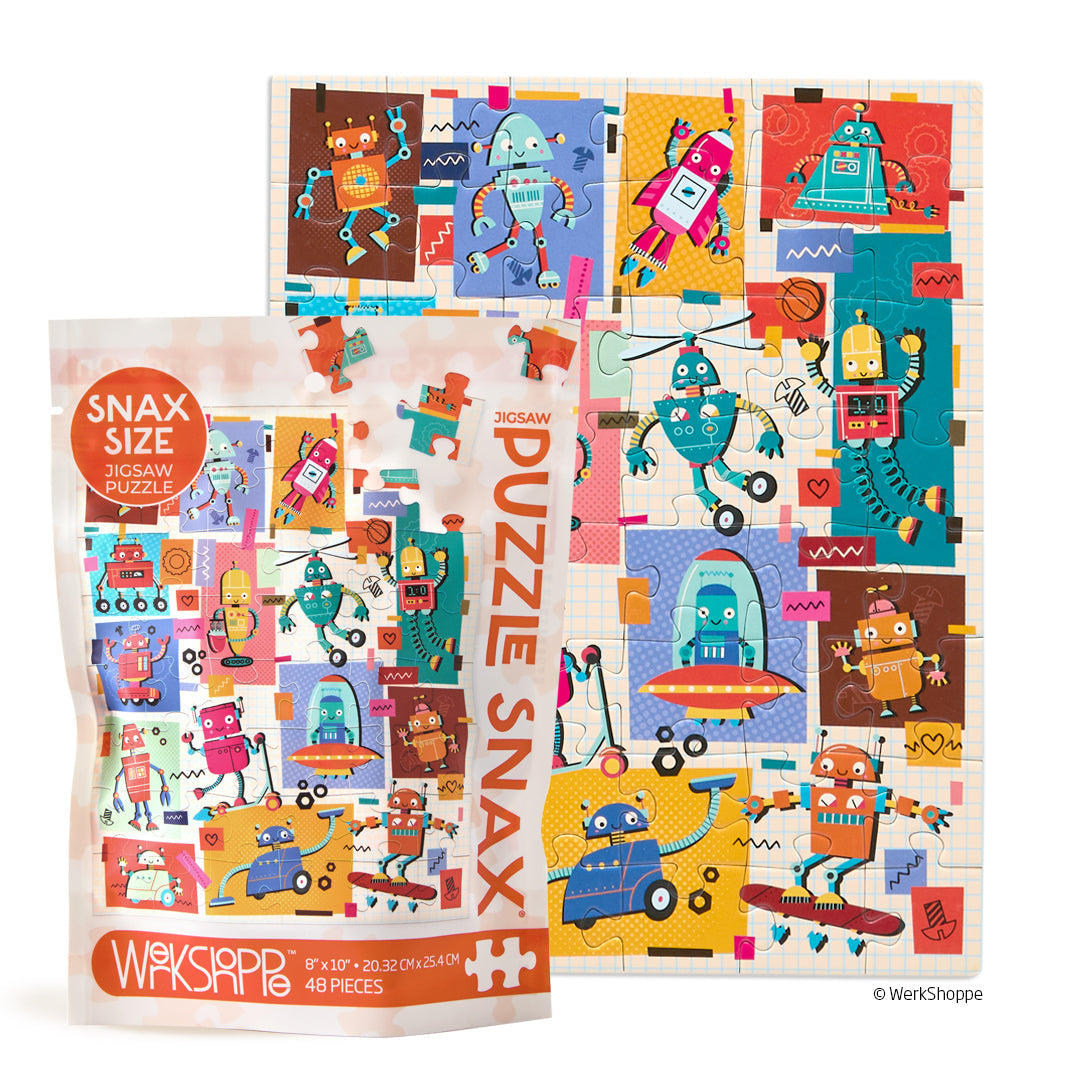 Robots 48 Piece Puzzle Snax - World of Puzzle