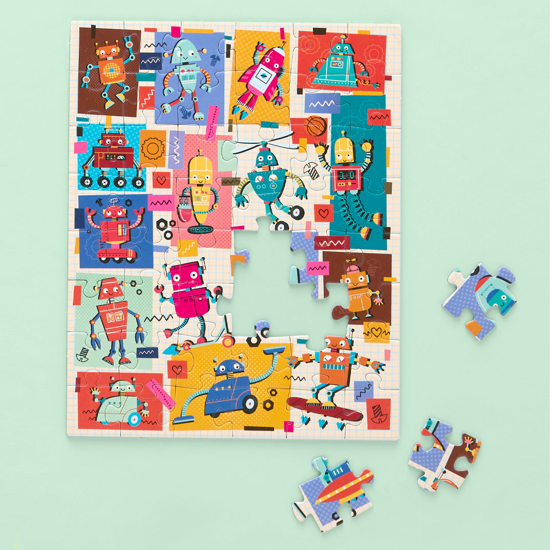 Robots 48 Piece Puzzle Snax - World of Puzzle