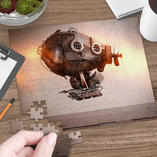 Steampunk Airship Jigsaw Puzzle - World of Puzzle