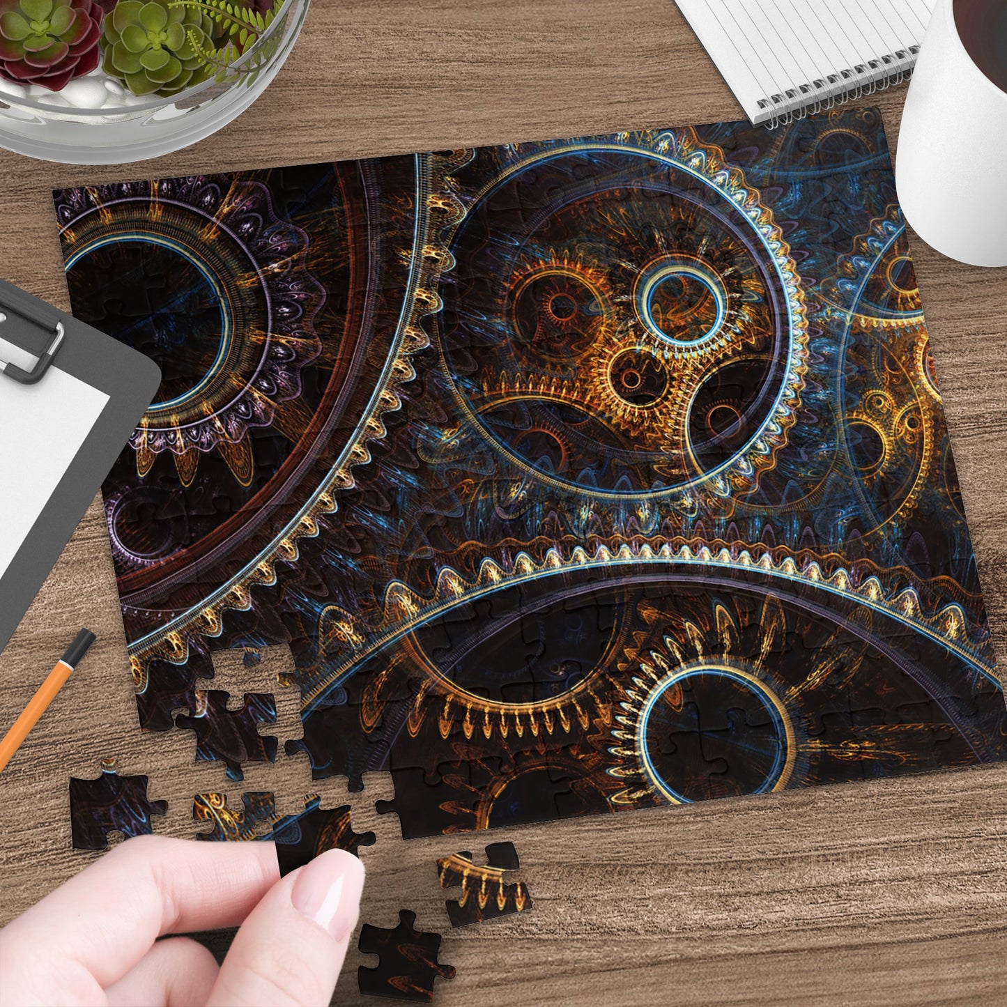 Steampunk Gears Jigsaw Puzzle - World of Puzzle