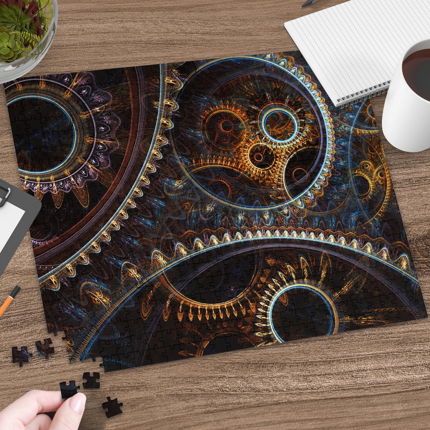 Steampunk Gears Jigsaw Puzzle - World of Puzzle