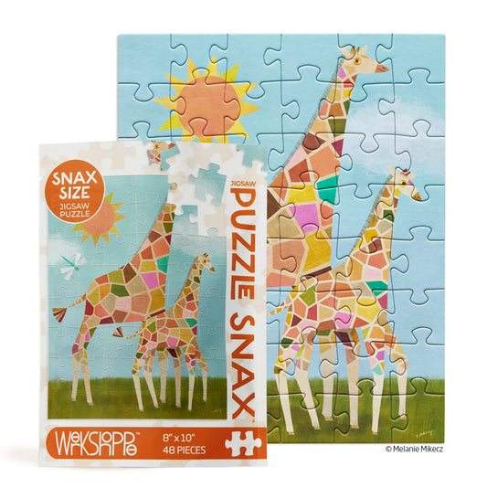 Sunshine Giraffes 48 Piece Puzzle Snax - World of Puzzle