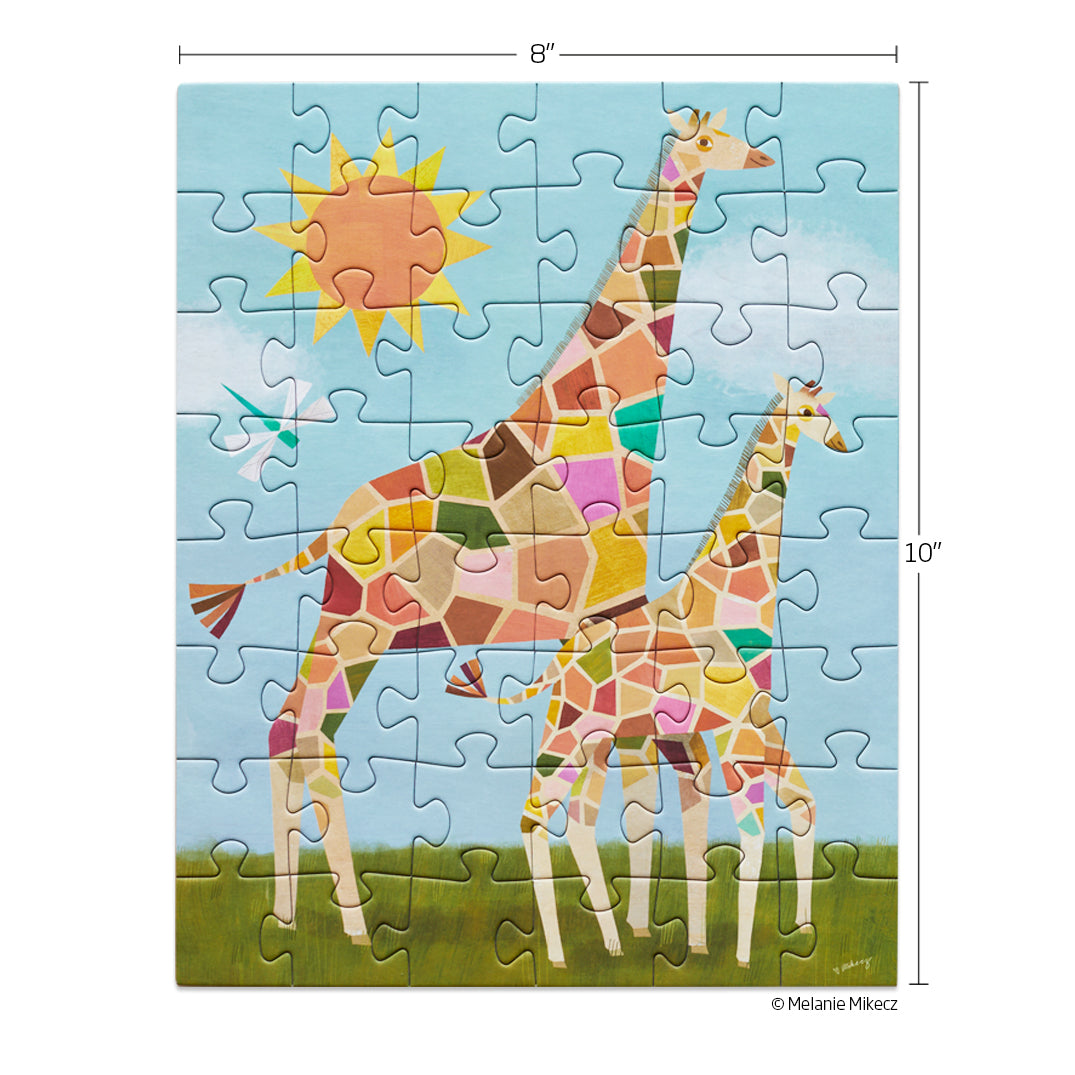 Sunshine Giraffes 48 Piece Puzzle Snax - World of Puzzle