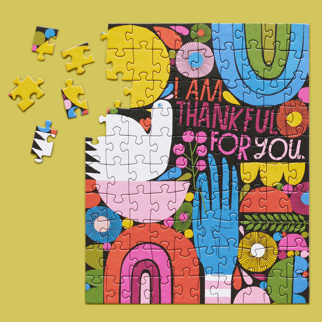 Thankful For You 100 Piece Puzzle Snax - World of Puzzle