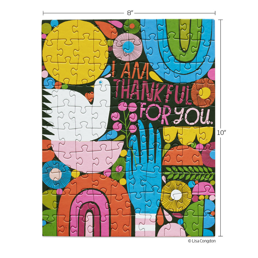 Thankful For You 100 Piece Puzzle Snax - World of Puzzle