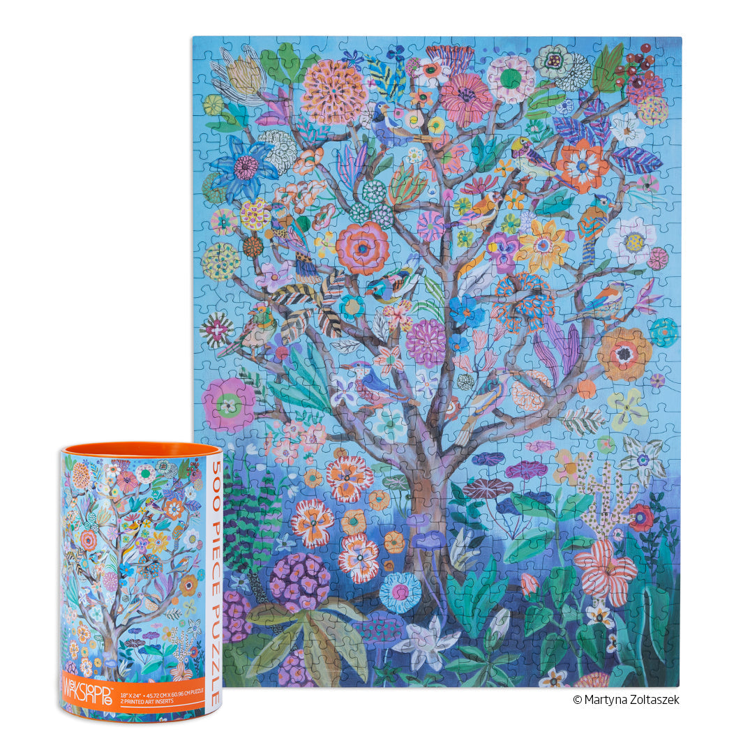 Tree Of Life 500 Piece Puzzle - World of Puzzle