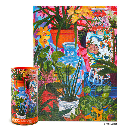 Tropical Vases 1000 Piece Puzzle - World of Puzzle